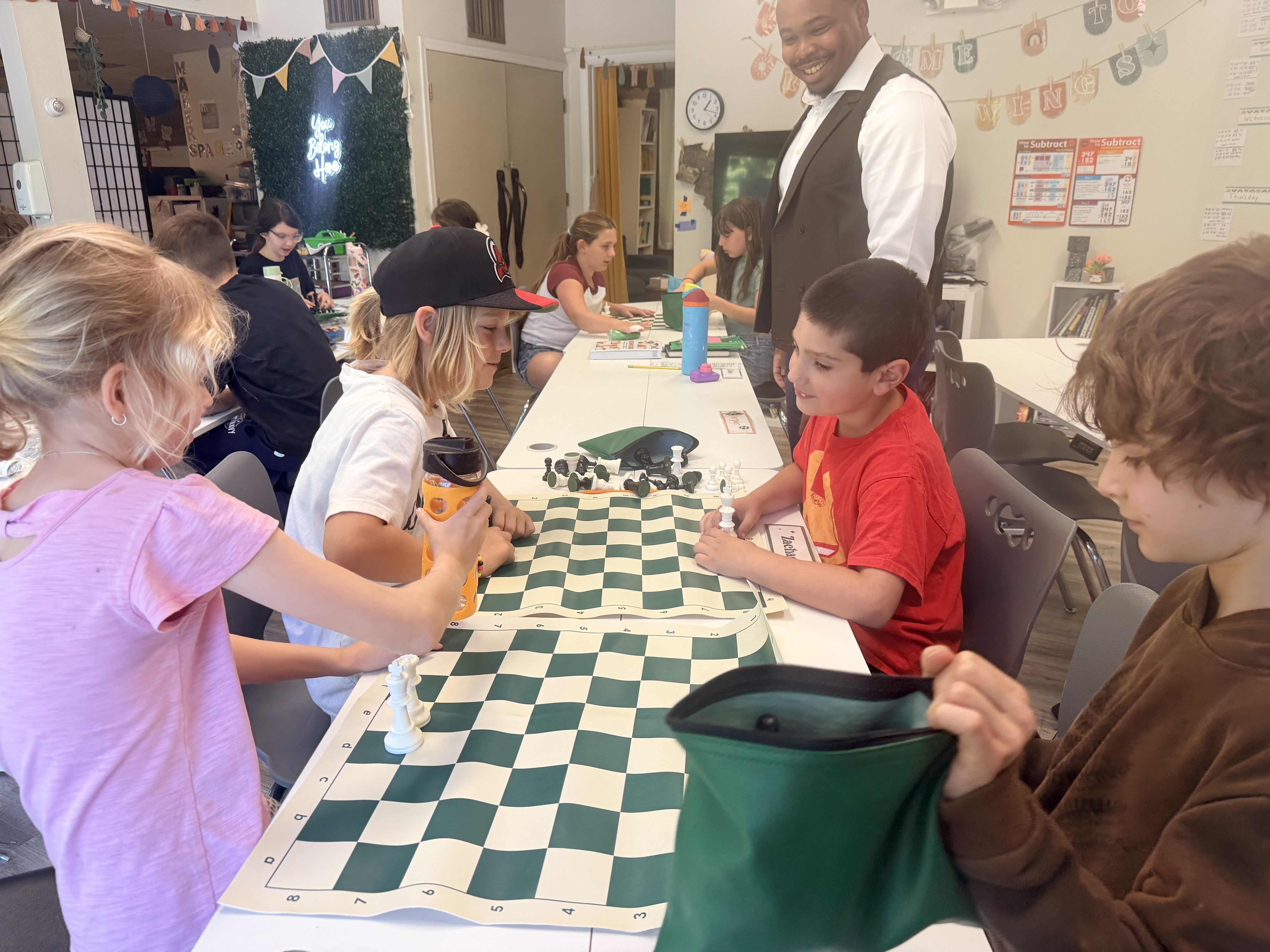 We encourage class participation